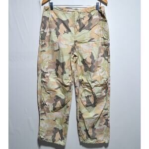 Cotton On Woman's Camo Lightweight Oversized Wide Leg Pants Size 4